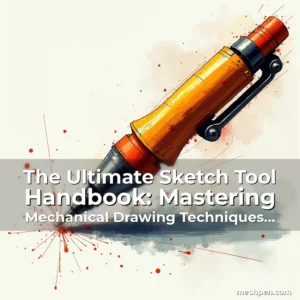 Artistic representation for The Ultimate Sketch Tool Handbook: Mastering Mechanical Drawing Techniques for MechPen Enthusiasts