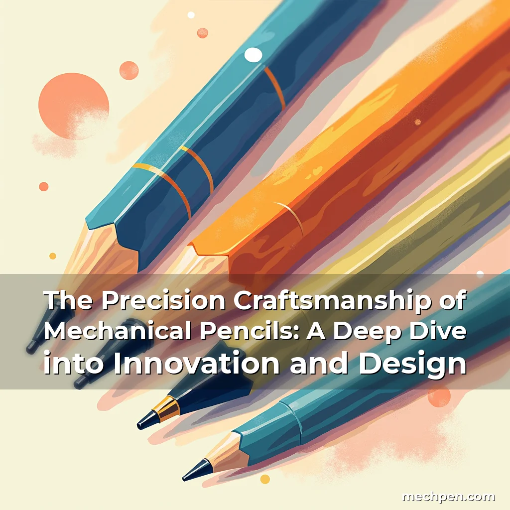 Read more about the article The Precision Craftsmanship of Mechanical Pencils: A Deep Dive into Innovation and Design